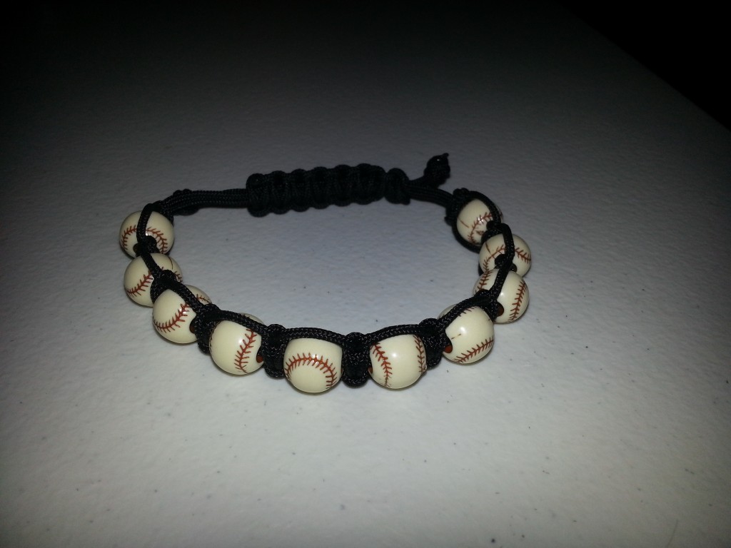 baseball bracelet